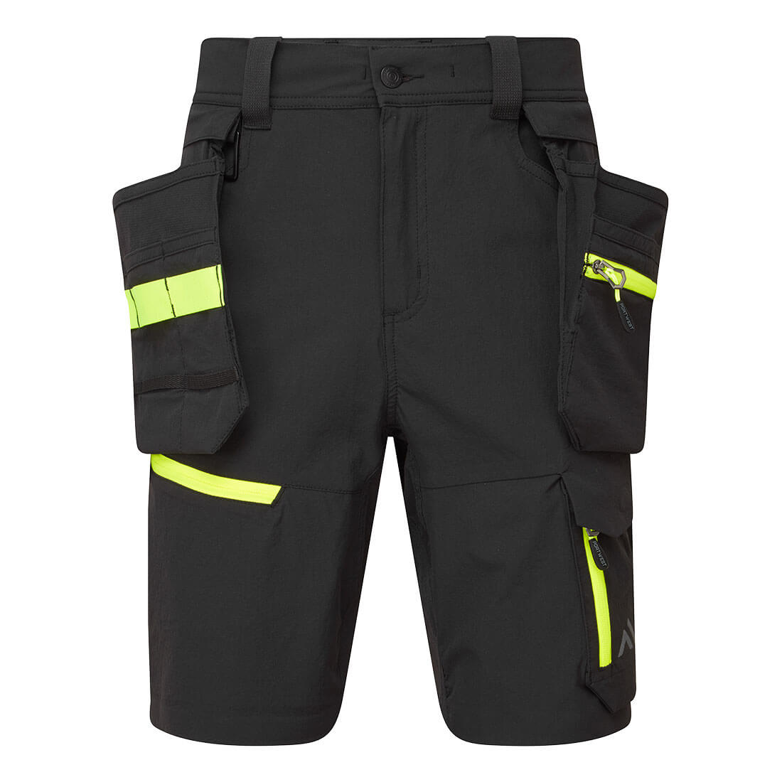 EV444BKR - EV4 Pantaloncini da lavoro leggeri con tasche porta-utensili removibili