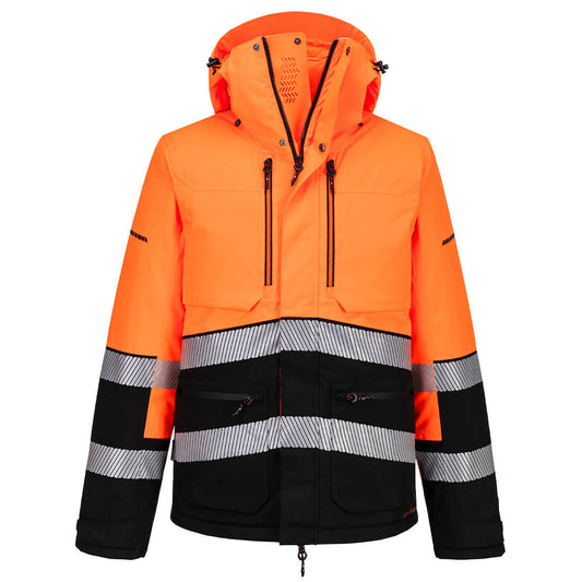 EV467OBR - Giacca invernale EV4 Hi-Vis