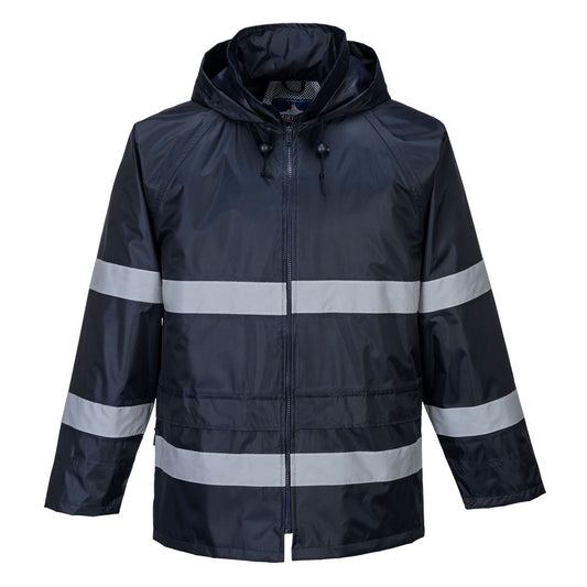 F440NAR - Chaqueta impermeable clásica IONA