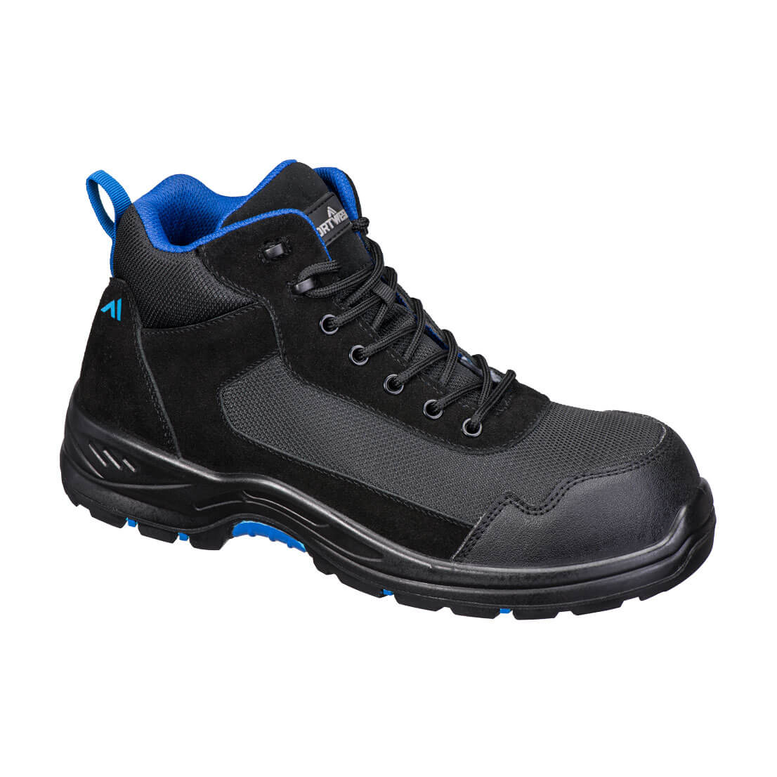 FC22BKB - Stivale composito in tessuto scamosciato Mid S3L HRO SR FO