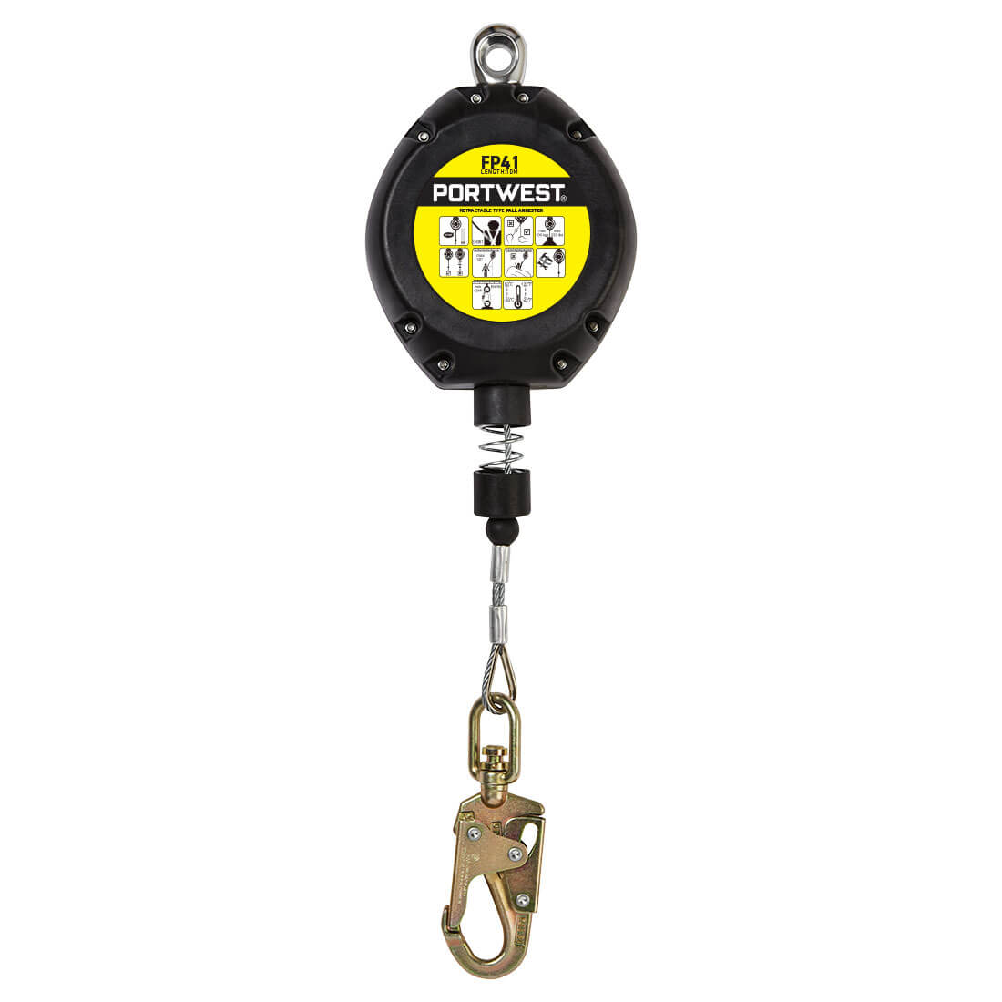 FP41BKR - Enrollador de manguera retráctil de 10 m