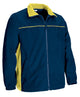 Giacca pile bicolore con tasche Thunder