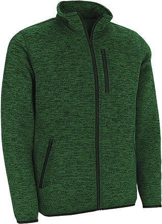 Giacca con pile interno e esterno in maglia Waterford