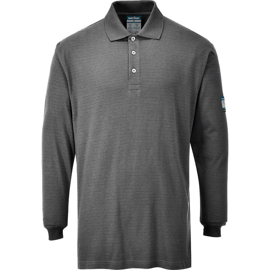 FR10GRR - Polo antiestático FR Modaflame de manga larga