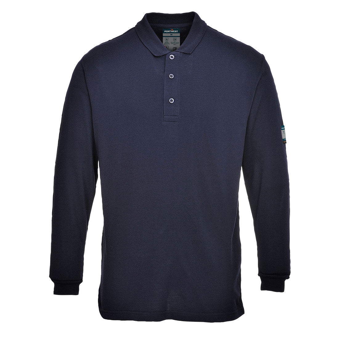 FR10NAR - Polo manica lunga FR Modaflame antistatica