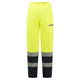 FR434YNR - Pantaloni invernali Bizflame Rain+ Hi-Vis Multi-Norma a contrasto