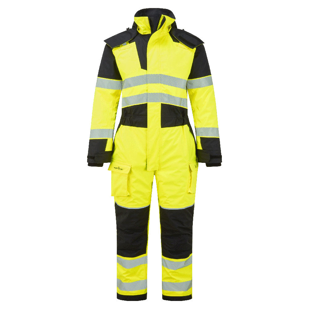 FR516YBR - PW3 Modaflame Rain+ Tuta invernale Hi-Vis Multi-Norm FR