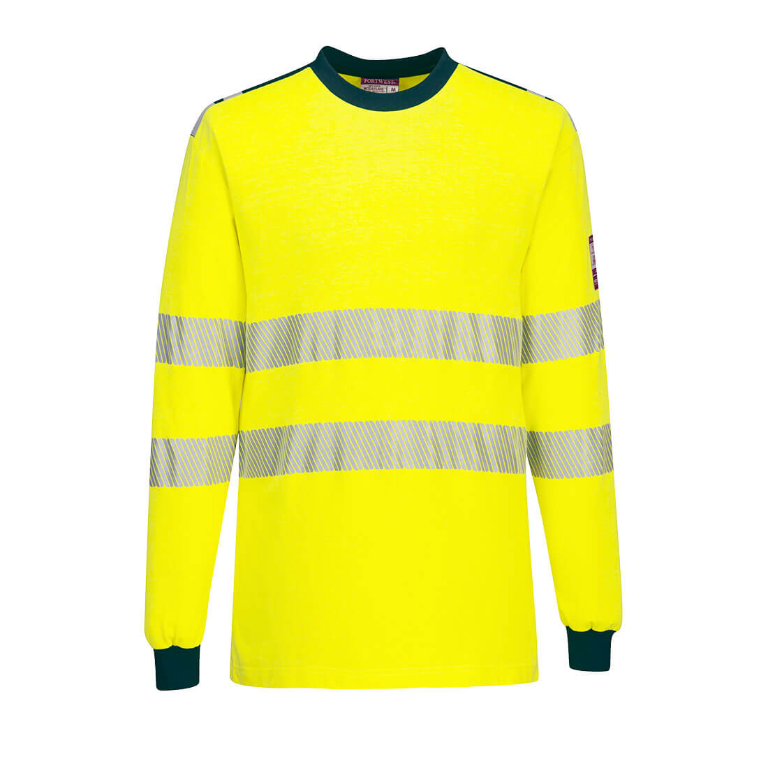 FR701YNR - PW3 Modaflame Knit Hi-Vis FR Maglietta a maniche lunghe