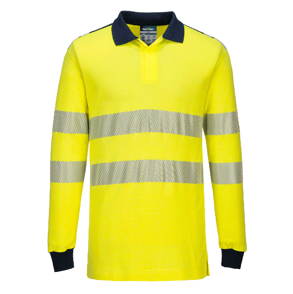 FR702YNR - Polo PW3 FR Modaflame  Hi-Vis
