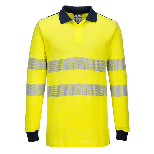 FR702YNR - Polo PW3 FR Modaflame Alta Visibilidad