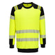FR707YBR - PW3 Modaflame Felpa in maglia Hi-Vis FR