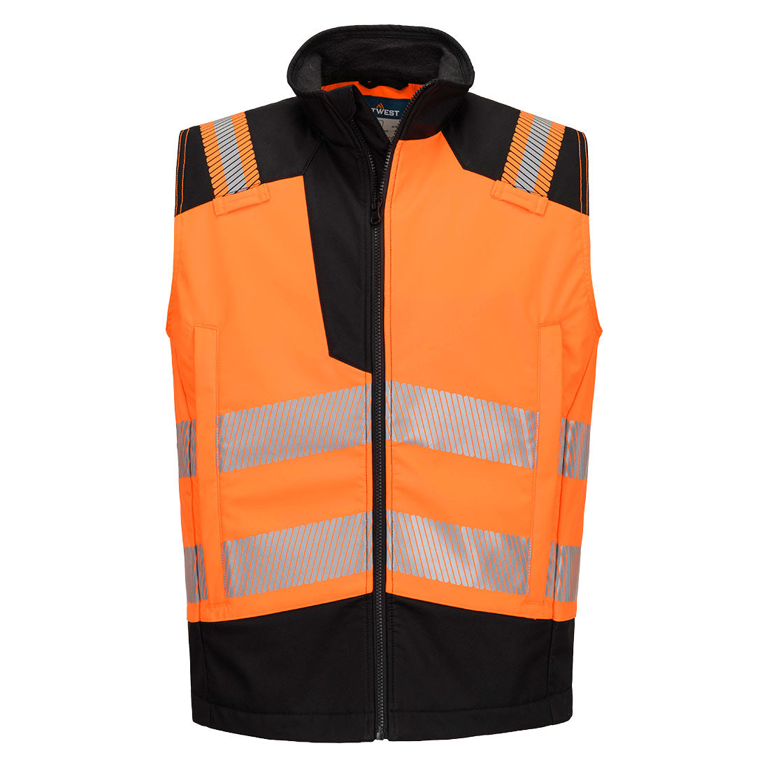 FR719OBR - Chaleco FR de alta visibilidad PW3 Modaflame Softshell
