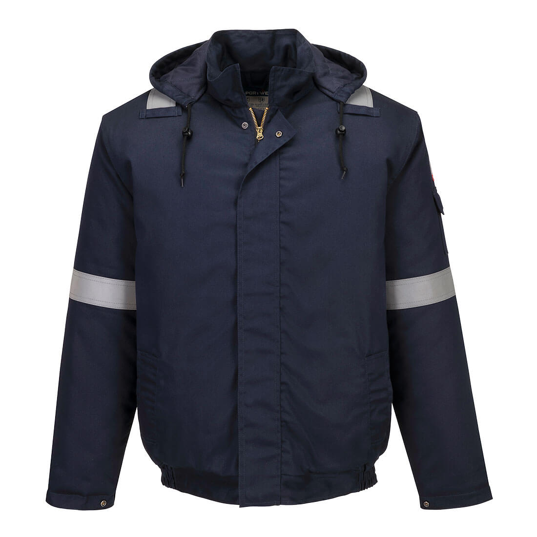 FR731NVR - Giacca bomber isolata Bizflame Work+ FR