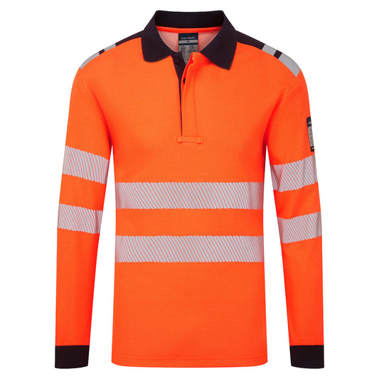 FR734ONR - Polo manica lunga PW3 Modaflame Knit HVO