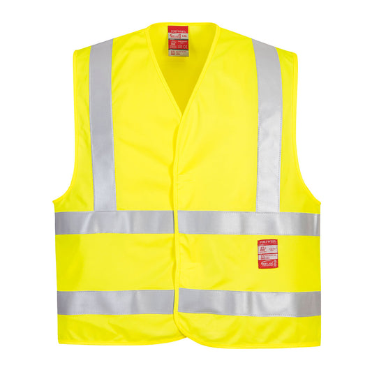 FR75YER - Gilet Hi-Vis ignifugo