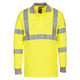 FR77YER - Polo manica lunga FR Modaflame antistatica Hi-Vis
