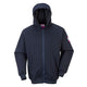 FR81NAR - Felpa con cappuccio e zip frontale FR Modaflame