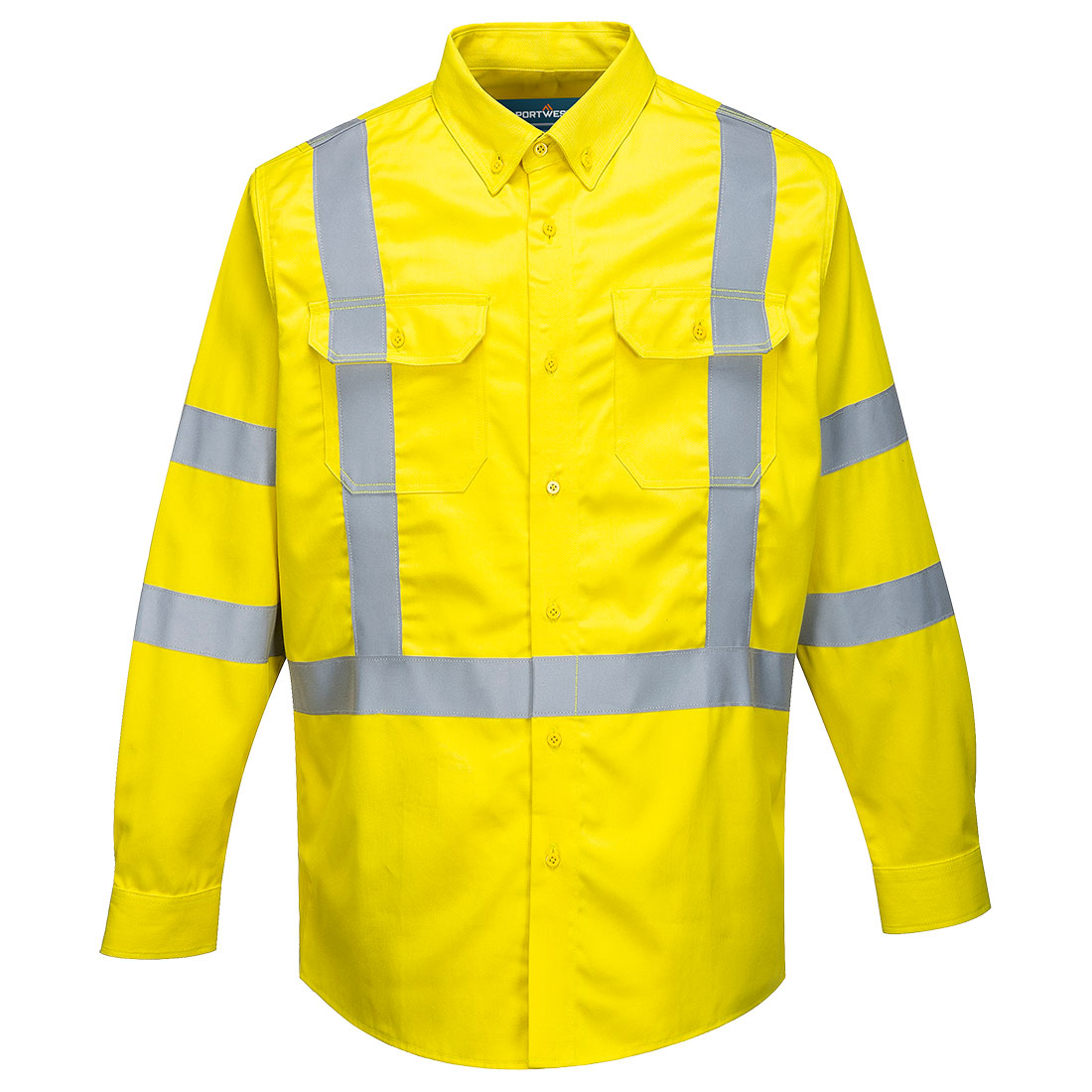 FR95YER - Camisa de alta visibilidad FR Bizflame 88/12 FR