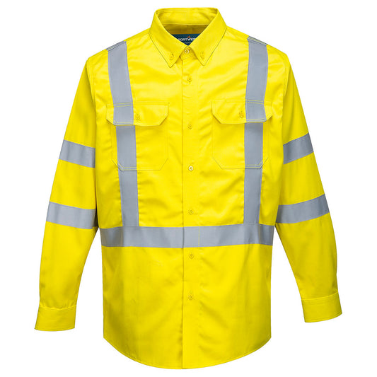 FR95YER - Camicia Hi-Vis FR Bizflame 88/12 FR
