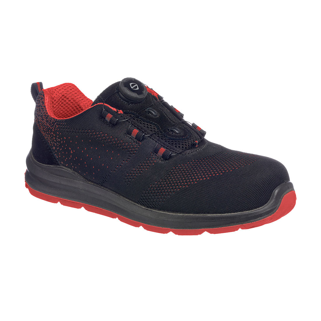FT08BKD - SCARPA SPORTIVA CON LACCI DI SICUREZZA TRAINER KNIT S1P