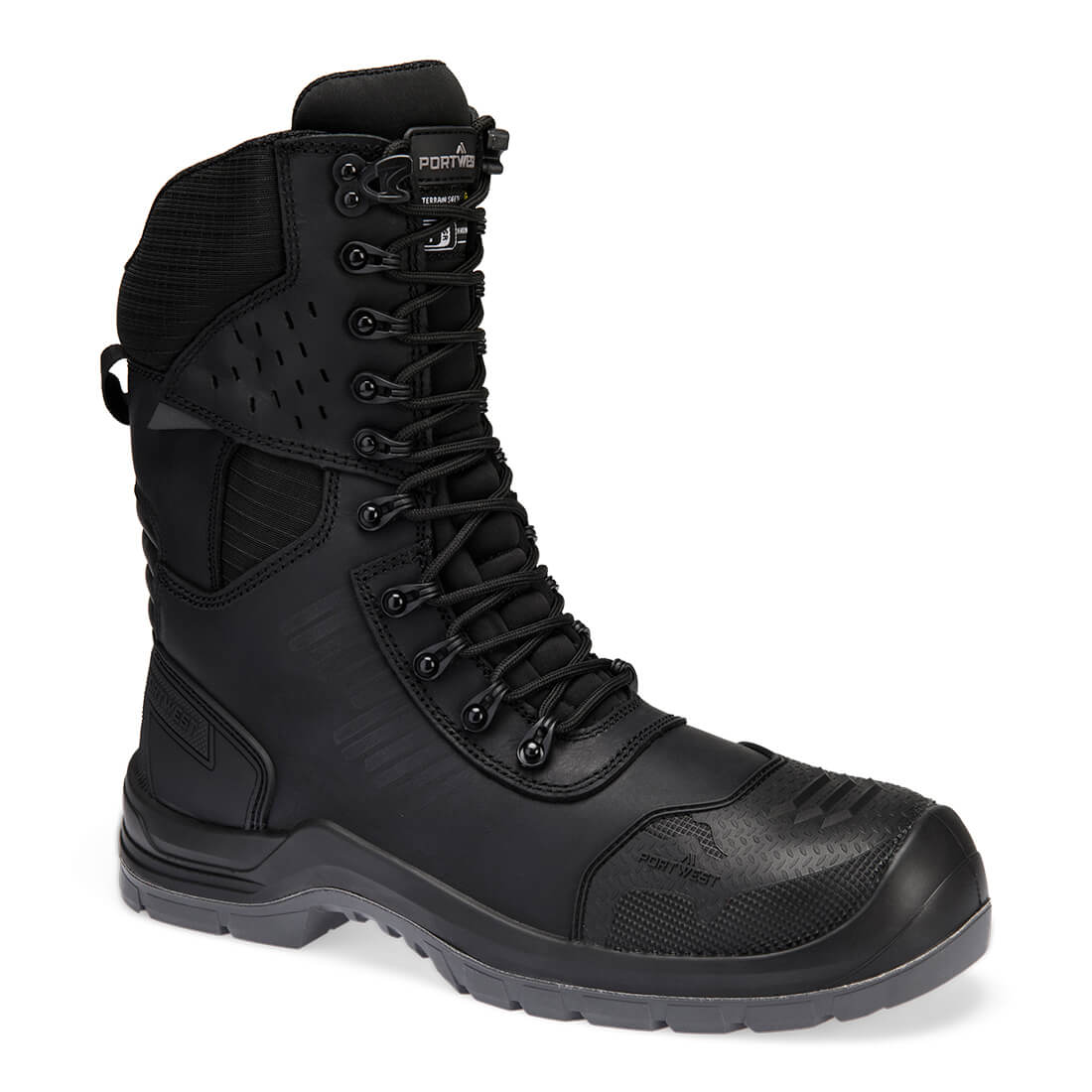 FV03BKR - Bota de cuero compuesto S7L ESD HRO LG FO SC CI SR