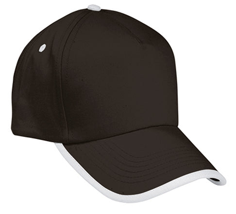 Cappellino a 5 pannelli bicolore Combi