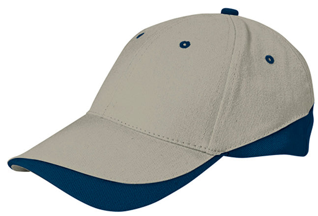 Cappellino a 6 pannelli bicolore Tuxton