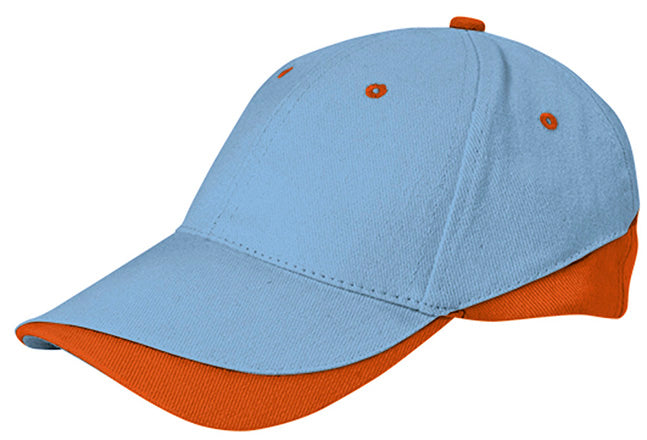 Cappellino a 6 pannelli bicolore Tuxton