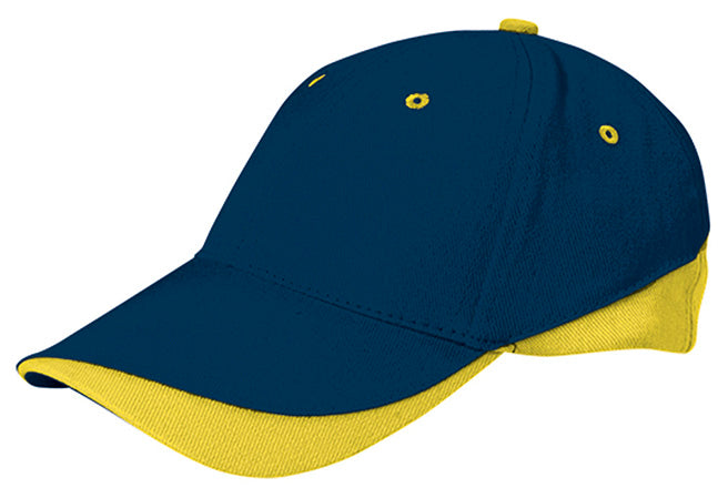 Cappellino a 6 pannelli bicolore Tuxton