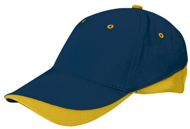 Cappellino a 6 pannelli bicolore Tuxton