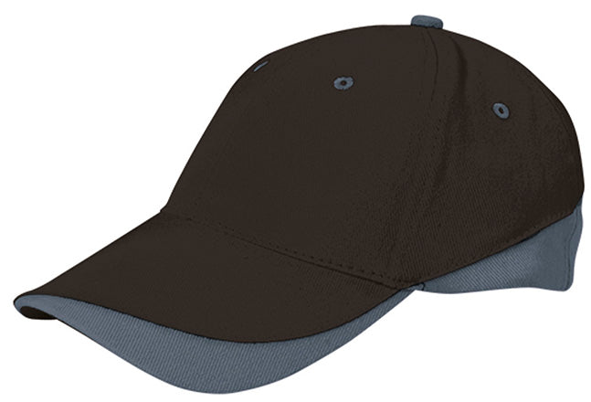 Cappellino a 6 pannelli bicolore Tuxton
