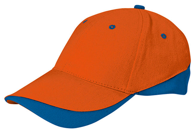 Cappellino a 6 pannelli bicolore Tuxton