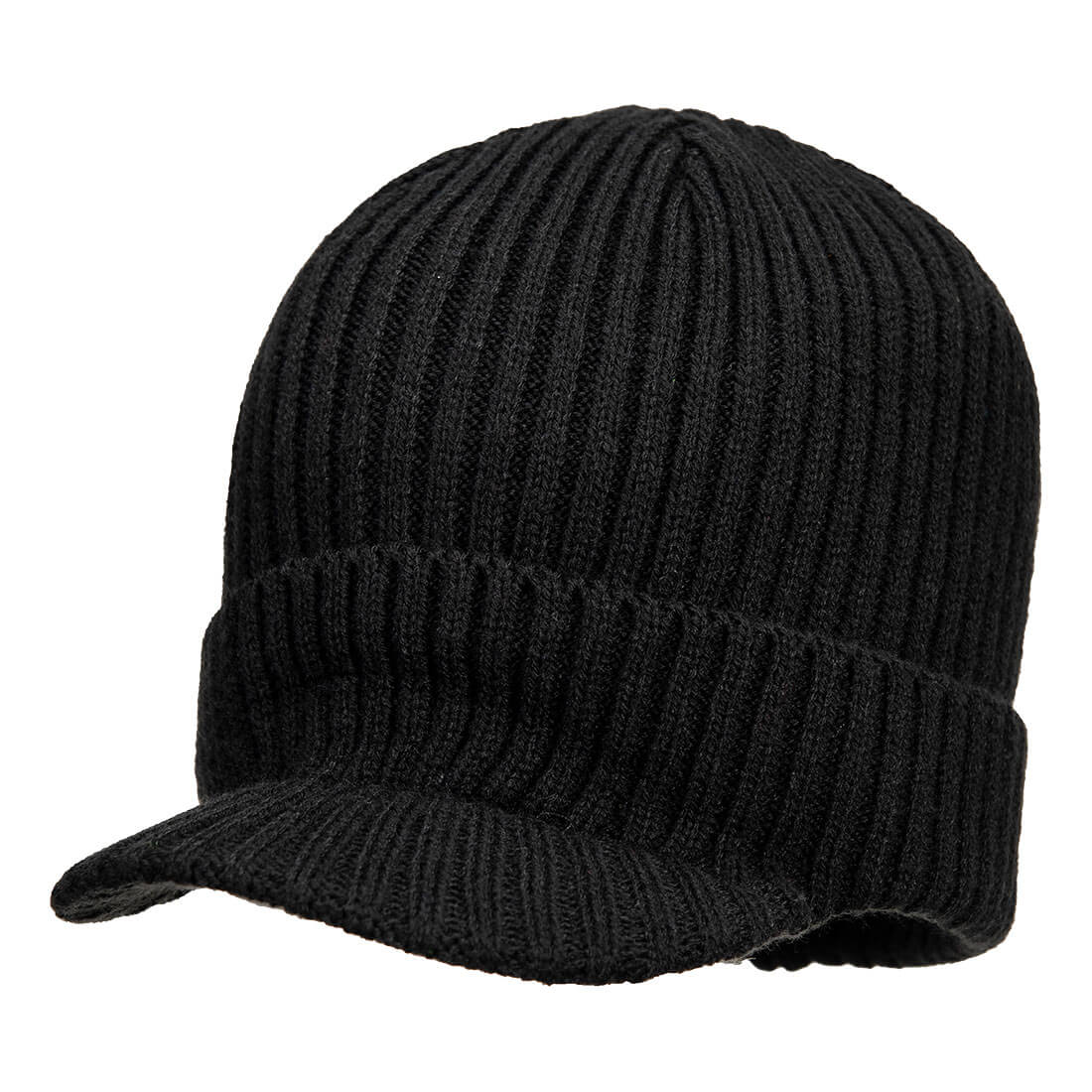 HA24BKR - Cappello Beanie con visiera
