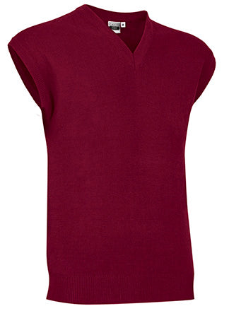 Gilet in maglia con scollo a V Staff