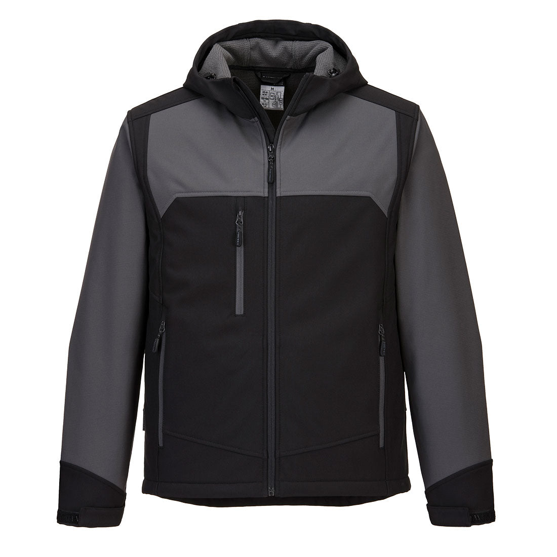 KX362BGY - Softshell con capucha KX3 (3 capas)