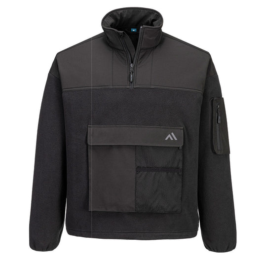 KX378BKR - KX3 Pile 1/4 zip