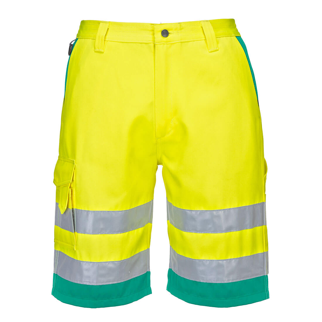 L043YTR - Bermuda alta visibilità leggere Poly-cotton