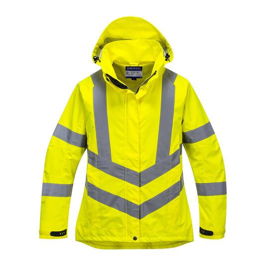 LW70YER - Giacca Traspirante Donna Hi-Vis