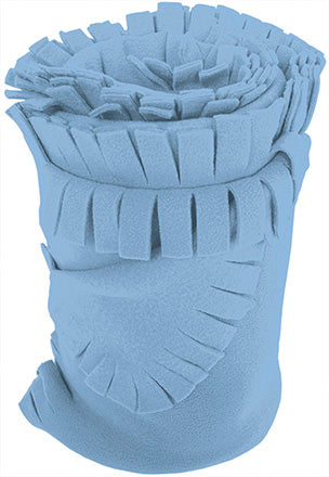Coperta pile con frange Snow