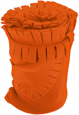Coperta pile con frange Snow