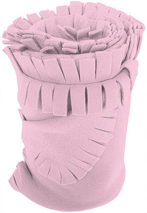 Coperta pile con frange Snow