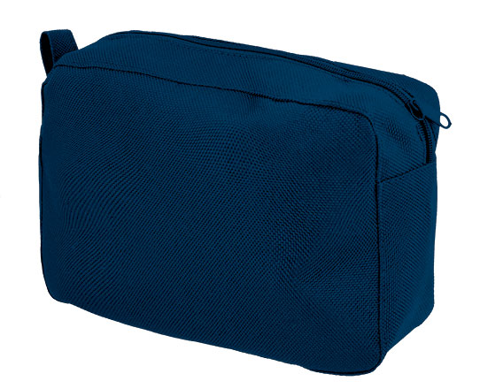 Beauty case con cerniera e maniglia Melanie