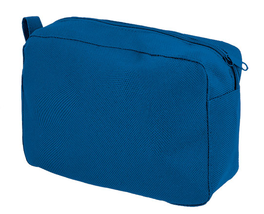 Beauty case con cerniera e maniglia Melanie
