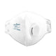 P351WHR - Mascherina FFP3 Dolomia Pieghevole con Valvola (Pk20)