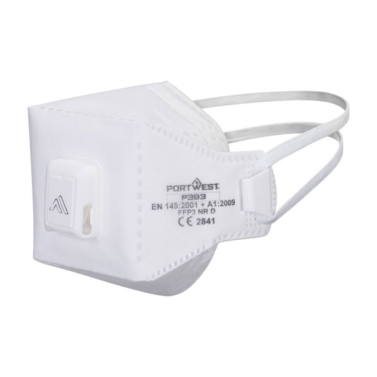 P393WHR - EAGLE FFP3 PRO - Mascarilla Dolomita Plegable con Válvula