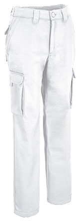 Pantaloni da lavoro multitasche termici con pile Bergamo