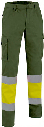 Pantalone multitasche bicolore ad alta visibilità Myrland