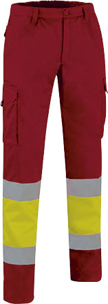Pantalone multitasche bicolore ad alta visibilità Myrland