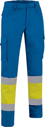 Pantalone multitasche bicolore ad alta visibilità Myrland