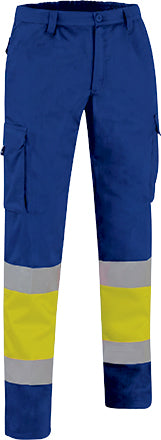 Pantalone multitasche bicolore ad alta visibilità Myrland